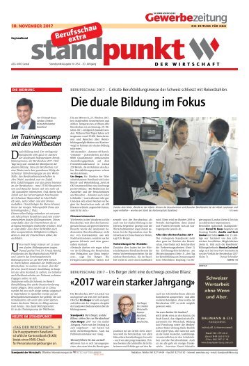 Standpunkt 454, 10.11.2017