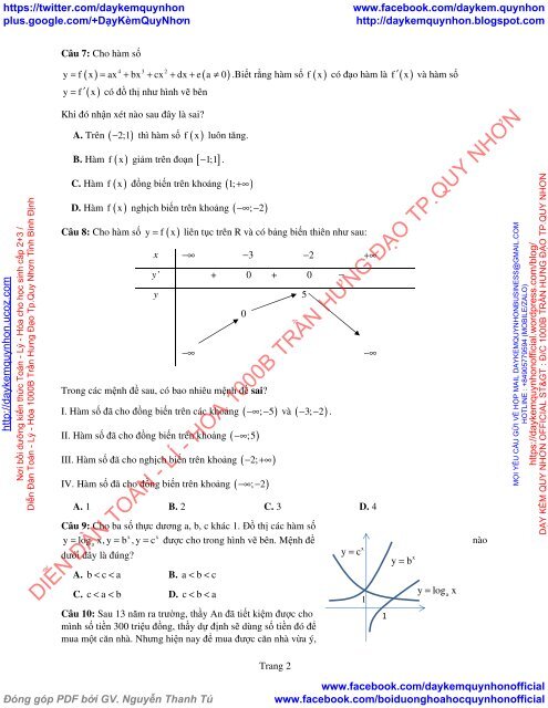 Bộ đề thi thử THPT QG 2018 Các môn TOÁN - LÍ - HÓA Các trường THPT Cả nước CÓ HƯỚNG DẪN GIẢI (Lần 13) [DC20042018]