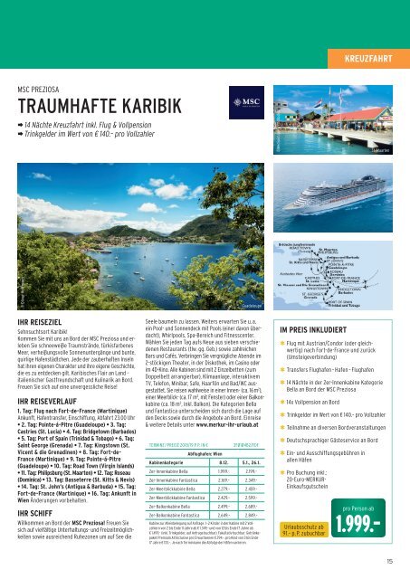 Merkur Ihr Urlaub Folder Mai 2018