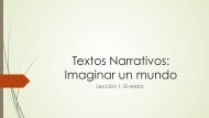 Repaso Textos Narrativos