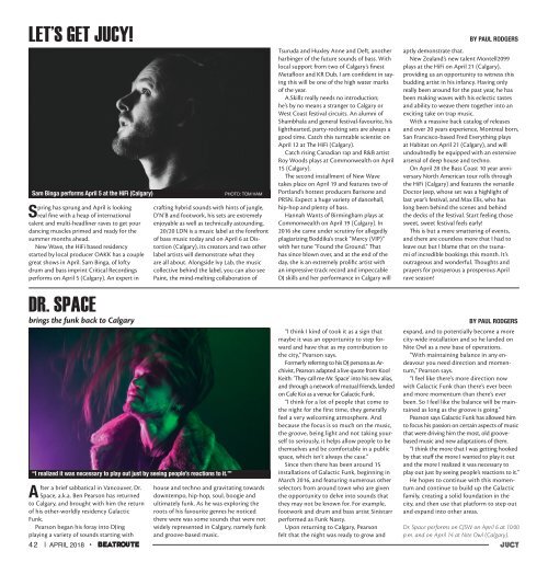 BeatRoute Magazine [AB] print e-edition - [April 2018]