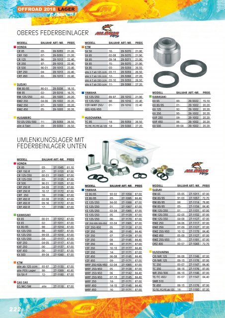 SM-Sport Offroad-Katalog 2018