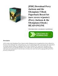 [PDF] Download Percy Jackson and the Olympians 5 Book Paperback Boxed Set (new covers wposter) (Percy Jackson & the Olympians) Ebook  READ ONLINE