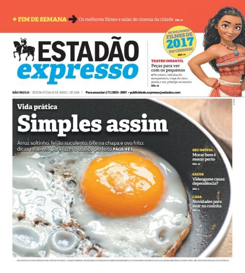 Estadão Expresso - Edição de 13.04.2018