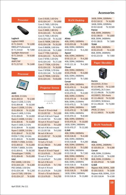 Product Book April 2018 Issue 111