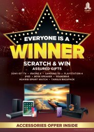 Scratch & Win Accessories Booklet