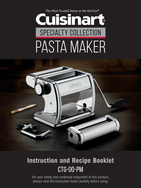 Cuisinart®  5-Piece Pasta Maker 