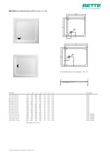 Gegevens (pdf) - Bette