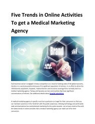 6 healthcare advertising agency