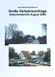 Zwischenbericht August 2009 - B30 Oberschwaben