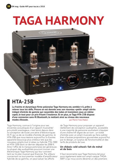 ON mag - Guide Hifi pour tou.te.s 2018