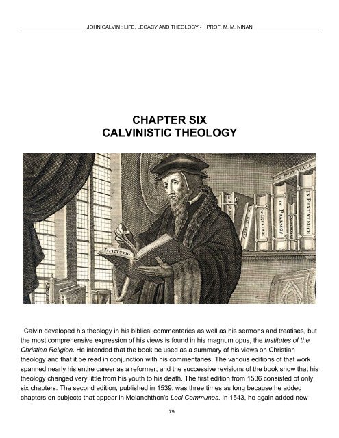 John Calvin-Life,Legacy and Theology