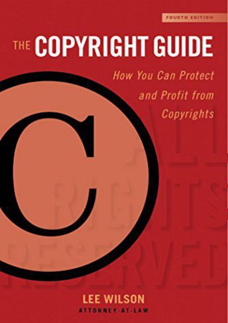 Free eBooks The Copyright Guide: How You Can Protect and Profit from Copyright Full page