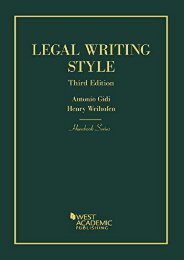 Free eBooks Legal Writing Style (Hornbook Series) Full