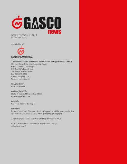 GASCO News (Volume 24, November 2013)