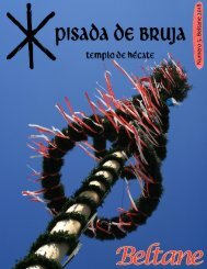 Pisada de Bruja No. 5. Beltane 2018