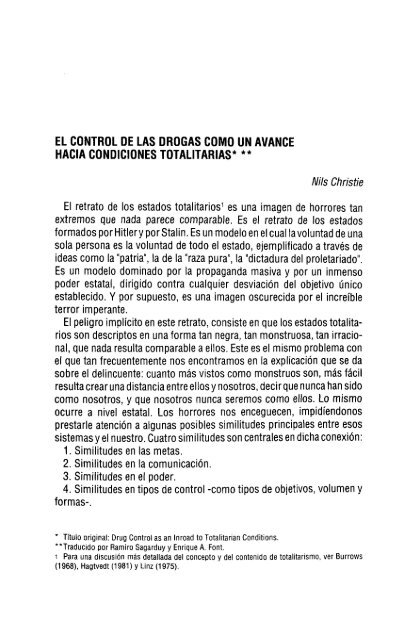 AA.VV. - Criminología crítica y control social 1. El Poder Punitivo del Estado