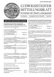 50.Geburtstag - Ludwigsstadt