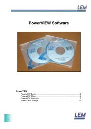 PowerVIEW Software