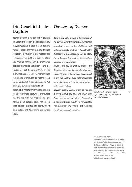Dietrich Klinge – Das Lächeln der Daphne