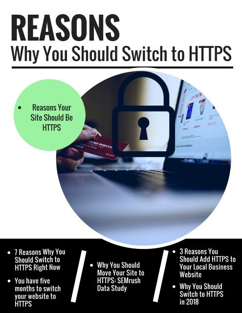 Reasons Why You Should Switch to HTTPS