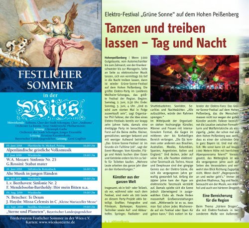 Altlandkreis Ausgabe Mai/Juni 2018 - Das Magazin für den westlichen Pfaffenwinkel