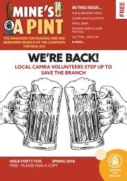 Mine's a Pint Issue 45