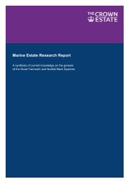 Marine Estate Research Report - The Crown Estate