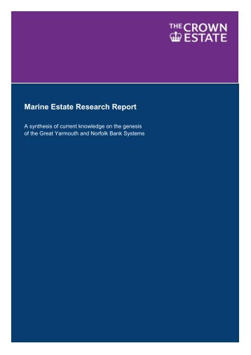 Marine Estate Research Report - The Crown Estate