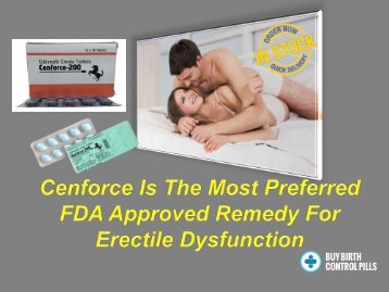 Prefer FDA Approved Remedy For Impotence Issues