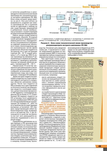 Пищевая Индустрия 2 (36) 2018