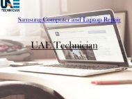 Call@+971-523252808 for Samsung Computer & Laptop Repair Services