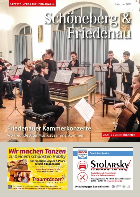 Gazette Schöneberg & Friedenau Februar 2017