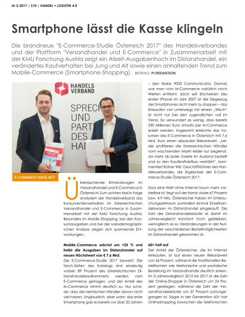 LOGISTIK express Fachzeitschrift | 2017 Journal 3