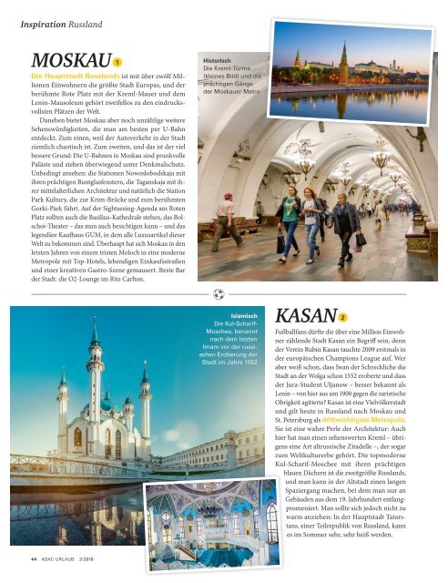 ADAC Urlaub Mai-Ausgabe 2018_Nordrhein