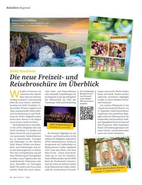 ADAC Urlaub Mai-Ausgabe 2018_Nordrhein