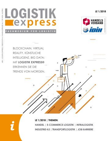 LOGISTIK express Fachzeitschrift | 2018 Journal 1