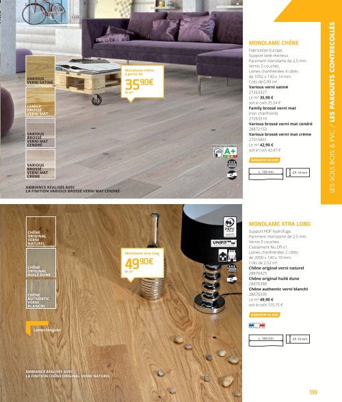 Gedimat catalogue interieur 2018