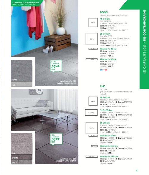 Gedimat catalogue interieur 2018