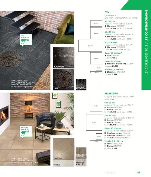 Gedimat catalogue interieur 2018