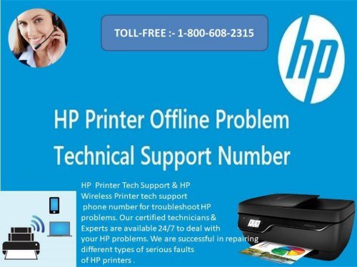 HP Printer Tech Support number
