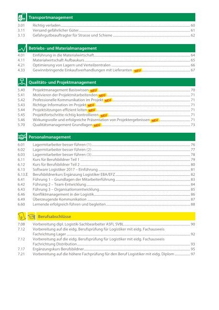 ASFL SVBL Kursprogramm 2018 DE 