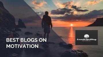 Best Blogs on Motivation Sean Hughes pdf