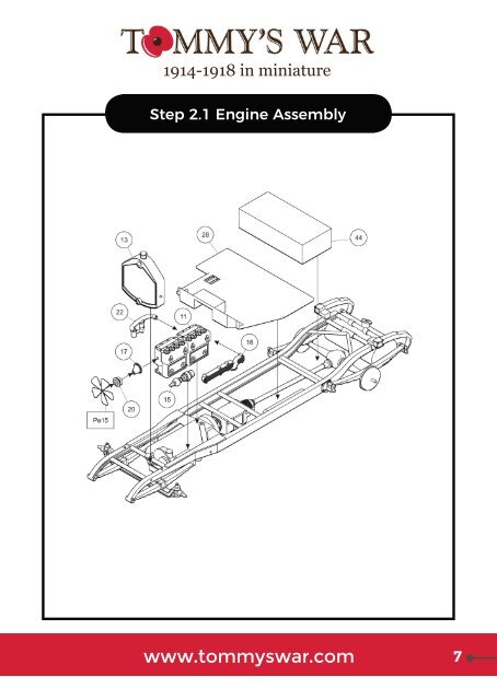 TW32VEH1 Tommy's War Crossley Light Tender instructions