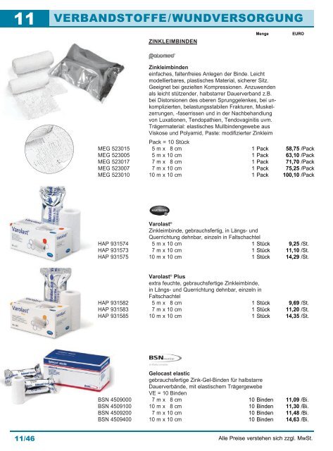 Megro Medizinprodukte 2018