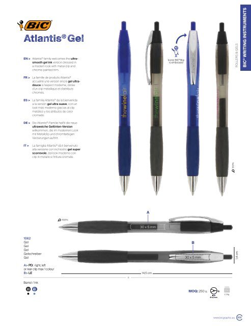 BIC-1-General catalogue