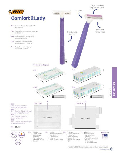 BIC-1-General catalogue