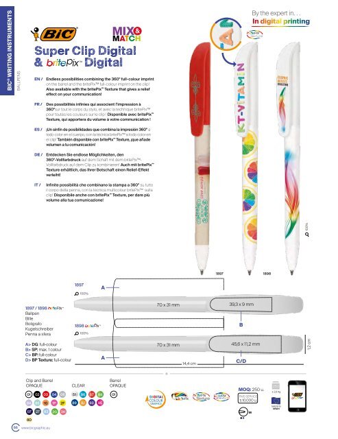 BIC-1-General catalogue