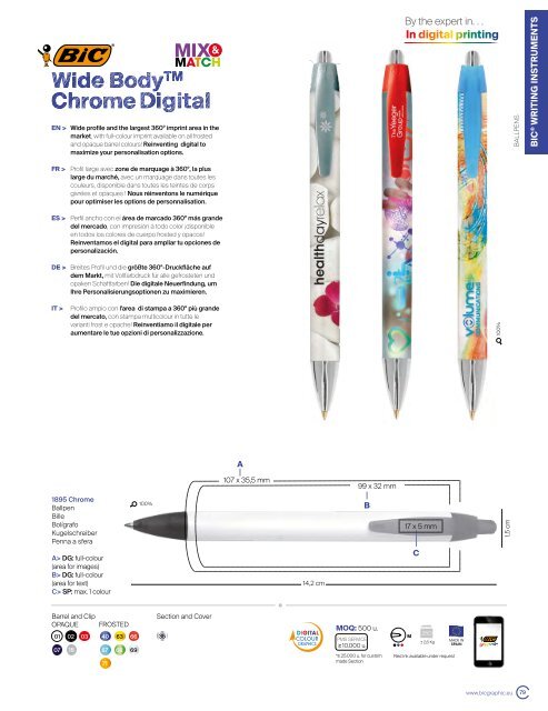 BIC-1-General catalogue