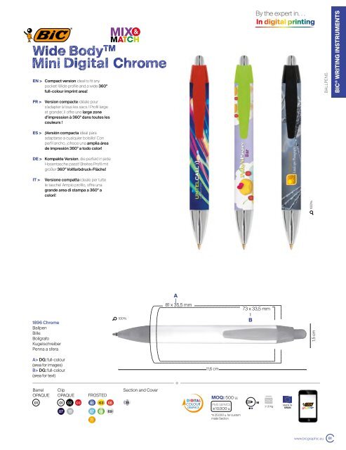 BIC-1-General catalogue